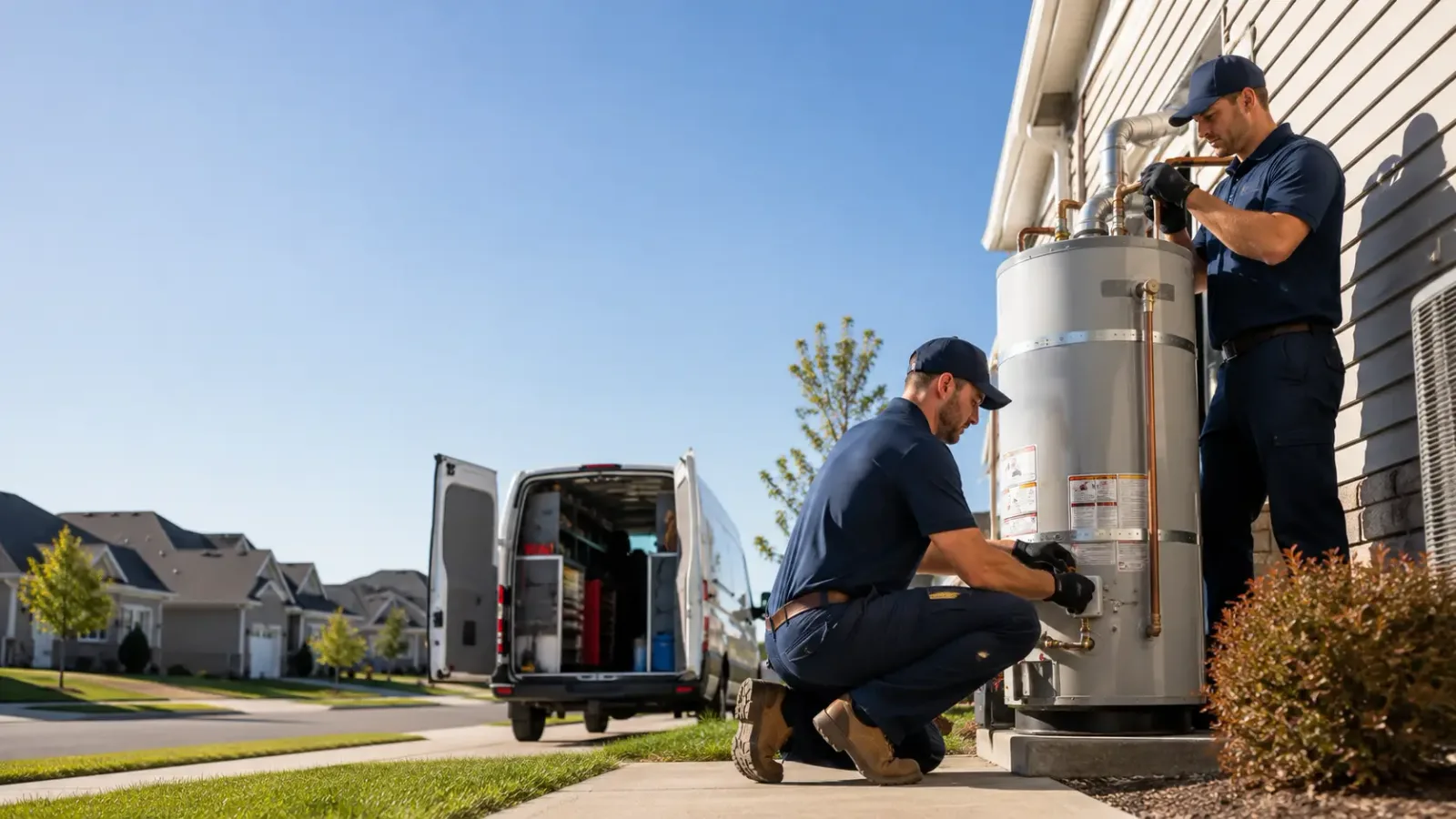Water Heater Installation in Nursery, TX